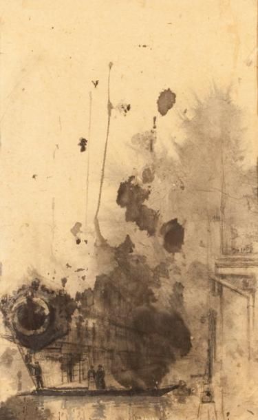 WANG Peikun
Souvenir lointain II Encre de...