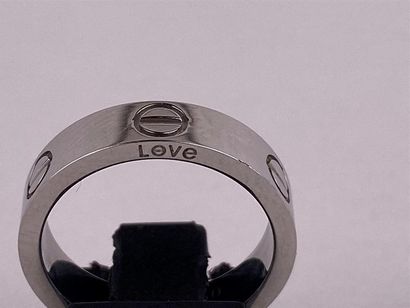 CARTIER.
Bague modèle 