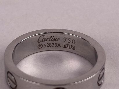 CARTIER.
Bague modèle 