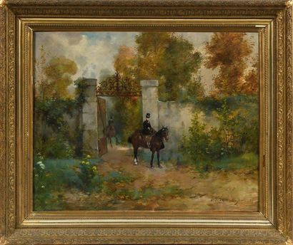 de GRANDPRÉ (actif à la fin du XIXe).
Jeune...