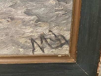 Ecole française début XXe, suiveur d'Edouard...