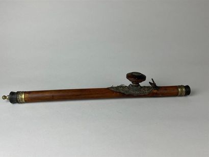 CHINE, fin XIXe-début XXe.
Pipe à opium en...