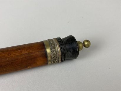 CHINE, fin XIXe-début XXe.
Pipe à opium en...