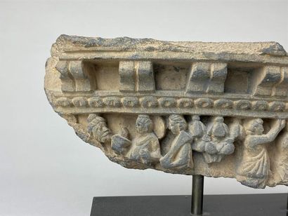 Art Gréco-bouddhique du Gandhara, IIe-IIIe.
Fragment...