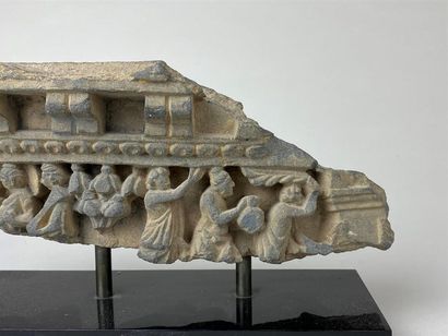 Art Gréco-bouddhique du Gandhara, IIe-IIIe.
Fragment...