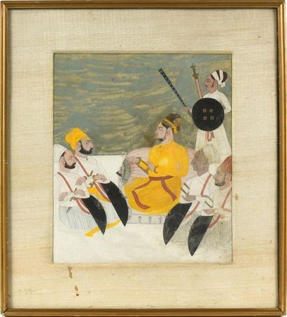INDE DU NORD, RAJASTHAN, début XXe.
Raja...