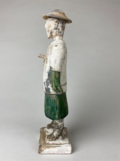 CHINE, dynastie Ming, XVIIe.
Statuette de...
