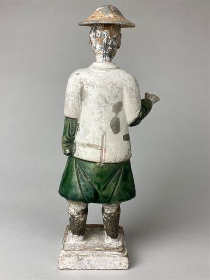 CHINE, dynastie Ming, XVIIe.
Statuette de...