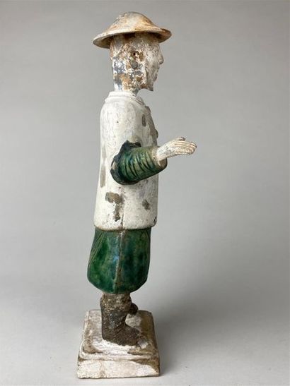 CHINE, dynastie Ming, XVIIe.
Statuette de...