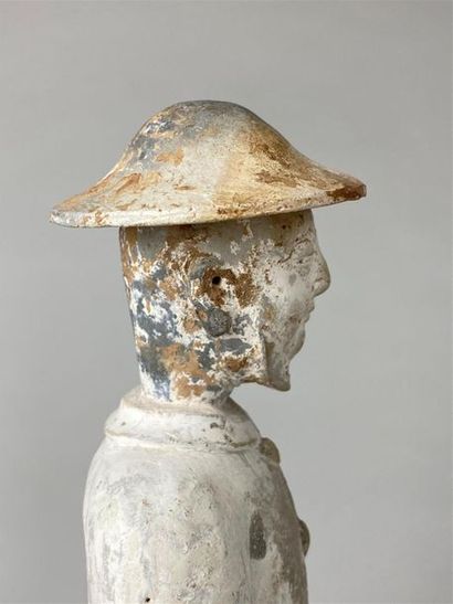 CHINE, dynastie Ming, XVIIe.
Statuette de...