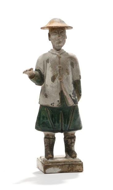 CHINE, dynastie Ming, XVIIe.
Statuette de...