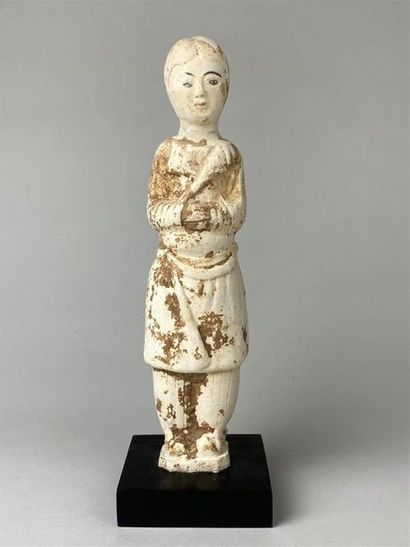 CHINE, dynastie Tang (618-907).
Statuette...
