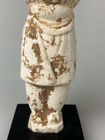CHINE, dynastie Tang (618-907).
Statuette...