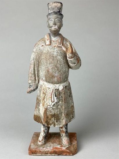 CHINE, dynastie Ming, XVIIe.
Statuette de...