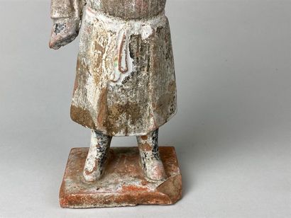 CHINE, dynastie Ming, XVIIe.
Statuette de...