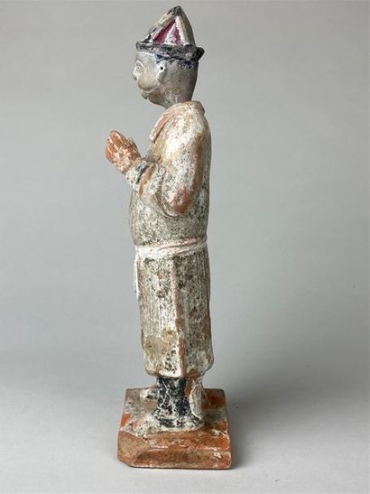 CHINE, dynastie Ming, XVIIe.
Statuette de...