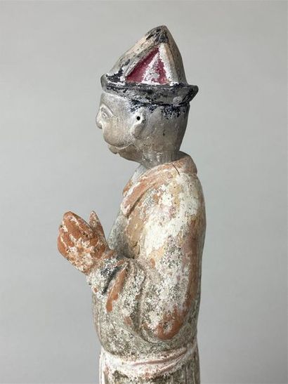 CHINE, dynastie Ming, XVIIe.
Statuette de...