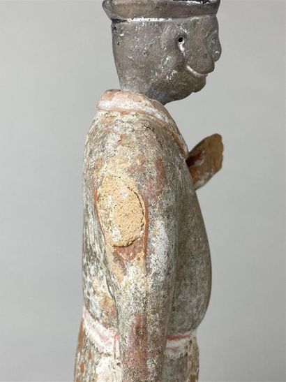 CHINE, dynastie Ming, XVIIe.
Statuette de...