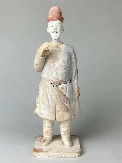 CHINE, dynastie Ming, XVIIe.
Statuette de...
