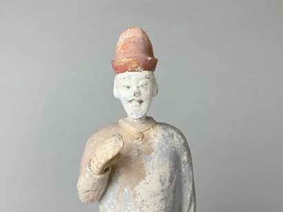 CHINE, dynastie Ming, XVIIe.
Statuette de...