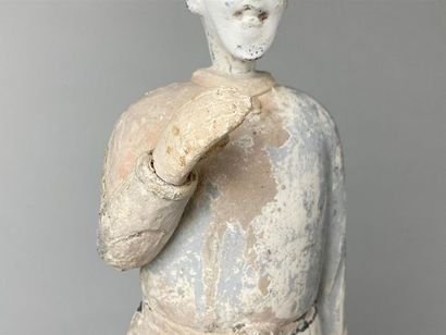 CHINE, dynastie Ming, XVIIe.
Statuette de...