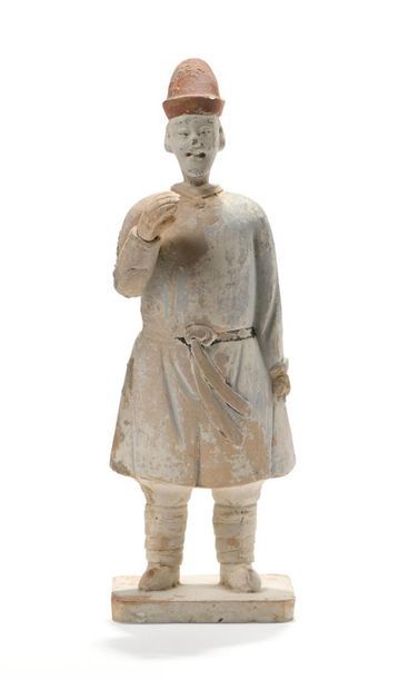 CHINE, dynastie Ming, XVIIe.
Statuette de...