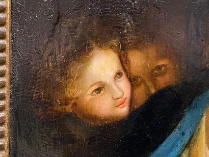 Édouard CASTRE (XIXe).
Vierge à l'Enfant...