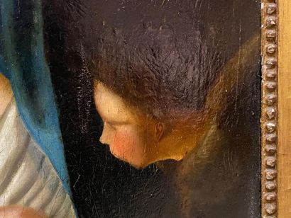 Édouard CASTRE (XIXe).
Vierge à l'Enfant...