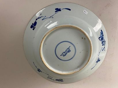 CHINE, époque Kangxi (1662-1722).
Plat circulaire...