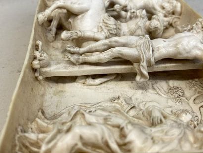 Allemagne du Sud, fin XVIIe.
La Crucifixion...
