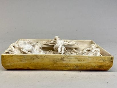 Allemagne du Sud, fin XVIIe.
La Crucifixion...