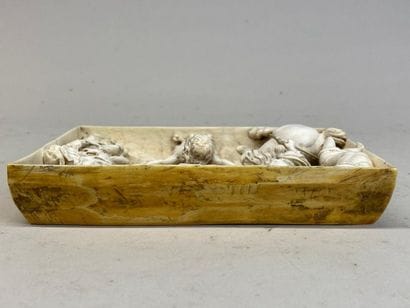 Allemagne du Sud, fin XVIIe.
La Crucifixion...