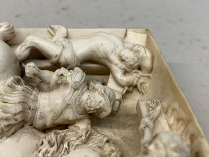 Allemagne du Sud, fin XVIIe.
La Crucifixion...