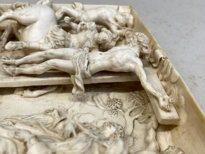 Allemagne du Sud, fin XVIIe.
La Crucifixion...