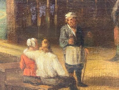 École flamande XVIIIe, suiveur de David TENIERS...