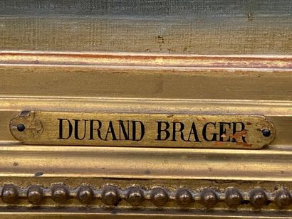 Jean-Baptiste Henri DURAND-BRAGER (1814-1879).
Marine.
Huile...