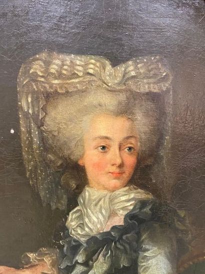 École française XIXe, suiveur d'Élisabeth...