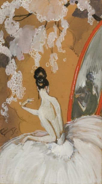 Jean Gabriel DOMERGUE (1889-1962).
Élégante...