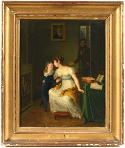 Attribué à Constance CHARPENTIER (1767-1849).
Le...