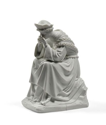 École française XIXe.
Notre-Dame de la Salette.
Sculpture...