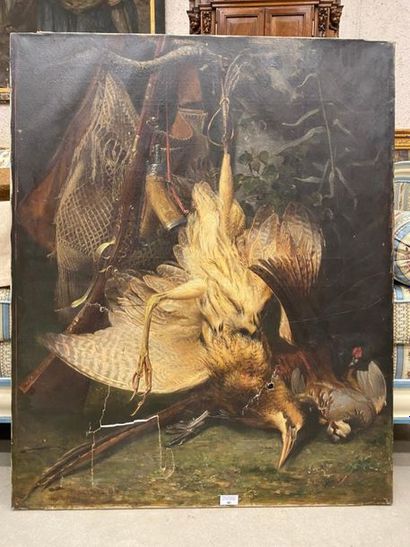Pierre Gustave DEVILLE (1815-?).
Nature morte...