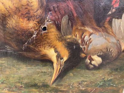 Pierre Gustave DEVILLE (1815-?).
Nature morte...