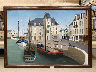 Maxime VOYET dit MAXIME (1896-1985)
Le Port...