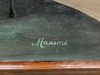 Maxime VOYET dit MAXIME (1896-1985)
Le Port...