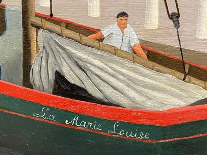 Maxime VOYET dit MAXIME (1896-1985)
Le Port...