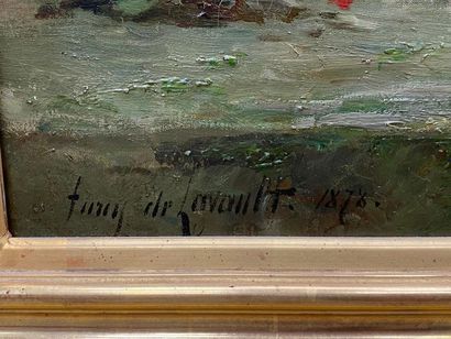 Albert Tibule FURCY de LAVAULT (1847-1915).
Nature...