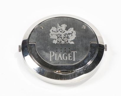PIAGET.
Pendulette de voyage circulaire en...