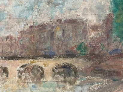 Georges d'ESPAGNAT (1870-1950).
Vue sur la...
