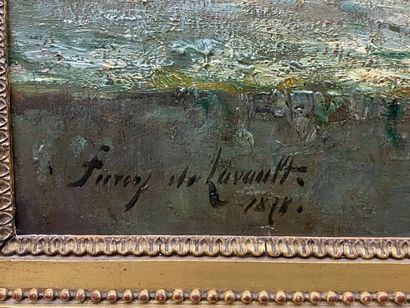Albert Tibule FURCY de LAVAULT (1847-1915).
Nature...