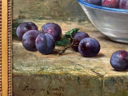 Albert Tibule FURCY de LAVAULT (1847-1915).
Nature...